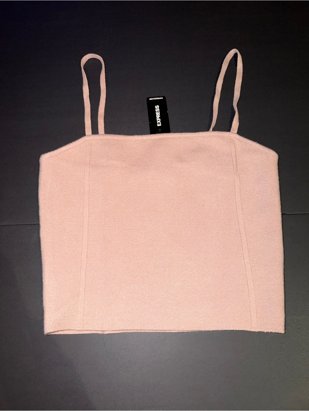 Express Blush Pink Knit Cami
